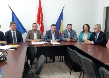 Alexandru Iorga, candidatul PSD la funcția de primar al orașului Găești, susținut la prima sa conferință de presă echipa de conducere a PSD Dâmbovița!