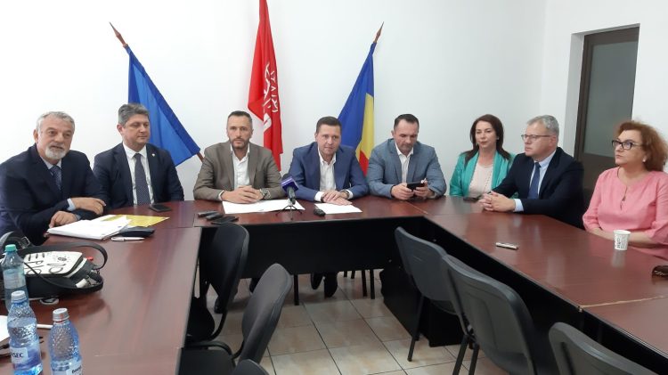 Alexandru Iorga, candidatul PSD la funcția de primar al orașului Găești, susținut la prima sa conferință de presă echipa de conducere a PSD Dâmbovița!