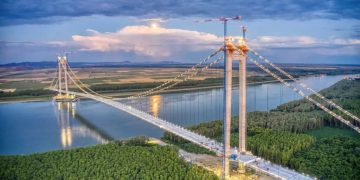 A fost inaugurat podul peste Dunăre de la Brăila!