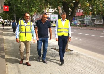 Bulevardul Independenței, una dintre cele mai importante artere rutiere din Târgoviște, în plin proces de modernizare!