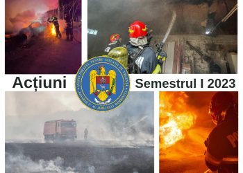 Acțiuni de intervenție și activități preventive ale ISU “Basarab I” Dâmbovița în semestrul I al anului 2023