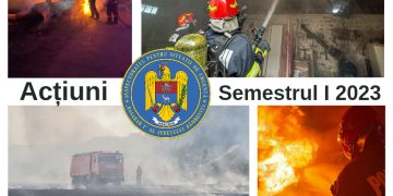 Acțiuni de intervenție și activități preventive ale ISU “Basarab I” Dâmbovița în semestrul I al anului 2023