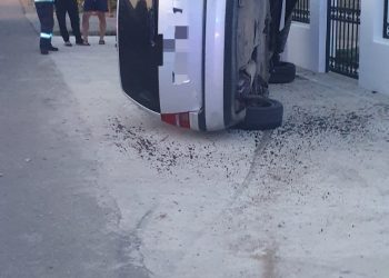 Intervenție în cazul unui accident rutier în comuna Dărmănești, sat Mărginenii de Sus