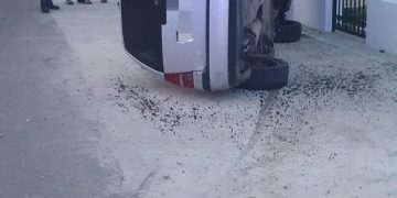 Intervenție în cazul unui accident rutier în comuna Dărmănești, sat Mărginenii de Sus