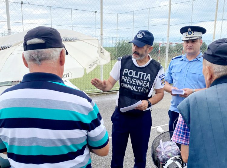 Structurile M.A.I. aproape de cetățenii din târgul de la Gura Șuții