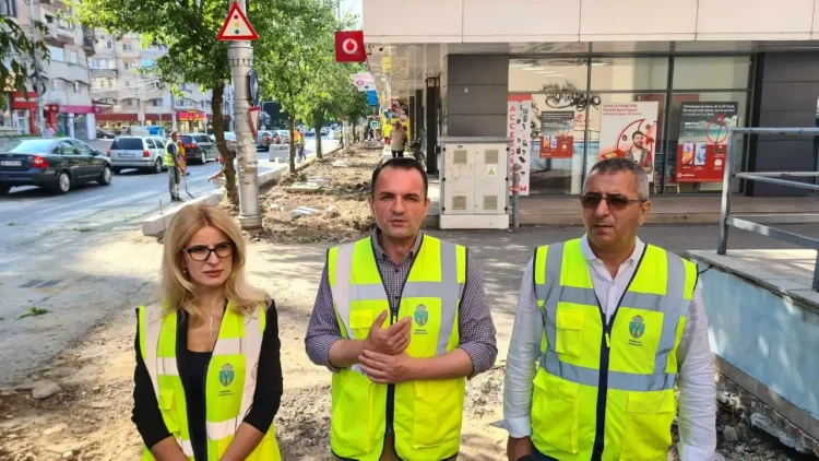 Primăria Târgoviște a dat startul lucrărilor de reabilitare pentru bulevardul Independenței