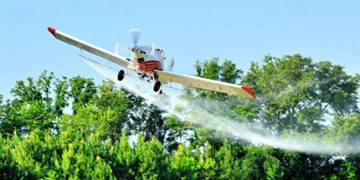 DEZINSECȚIE PRIN PULVERIZARE AERIANĂ