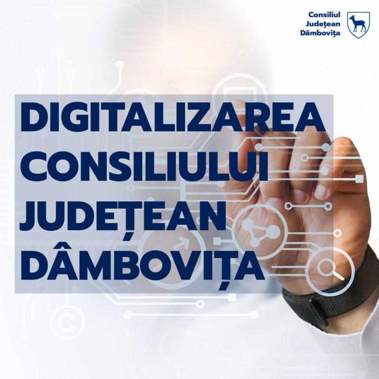 A fost semnat contractul de digitalizare a activității Consiliului Județean Dâmbovița