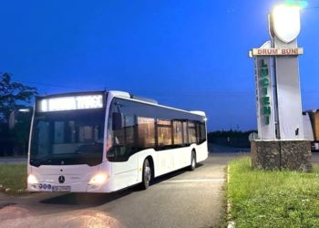 A doua dimineață în care cursele din zona periurbană sunt realizate de către operatorul de transport local târgoviștean cu noile autobuze Mercedes-Benz Citaro Hybrid!