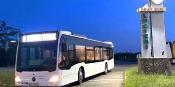 A doua dimineață în care cursele din zona periurbană sunt realizate de către operatorul de transport local târgoviștean cu noile autobuze Mercedes-Benz Citaro Hybrid!