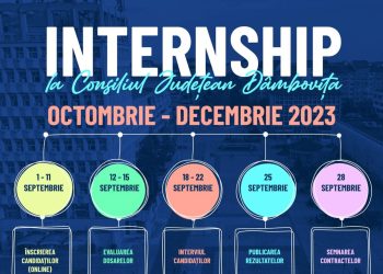 Pe 1 septembrie vor începe înscrierile pentru  Internship 2023