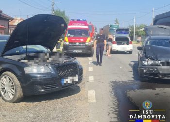 Accident rutier pe drumul național 61, în localitatea Greci, comuna Petresti