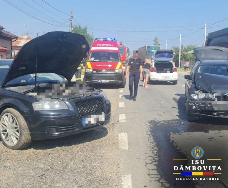 Accident rutier pe drumul național 61, în localitatea Greci, comuna Petresti