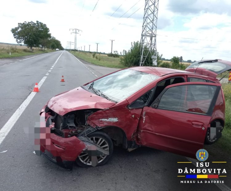 Eveniment rutier pe DN 71 între localitățile Ilfoveni și Mircea Voda