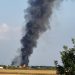 Explozie urmată de incendiu la o stație GPL din localitatea Crevedia