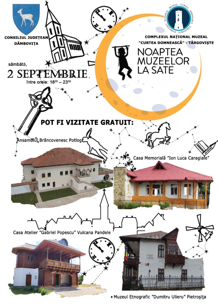 „Noaptea Muzeelor la Sate” se organizează și în judeţul Dâmboviţa