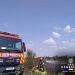 Intervenție în cazul unui incendiu de vegetație uscată în comuna Cojasca, sat Iazu.