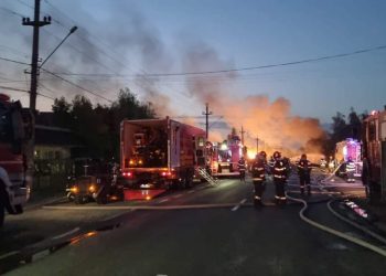 Completare incendiu Crevedia