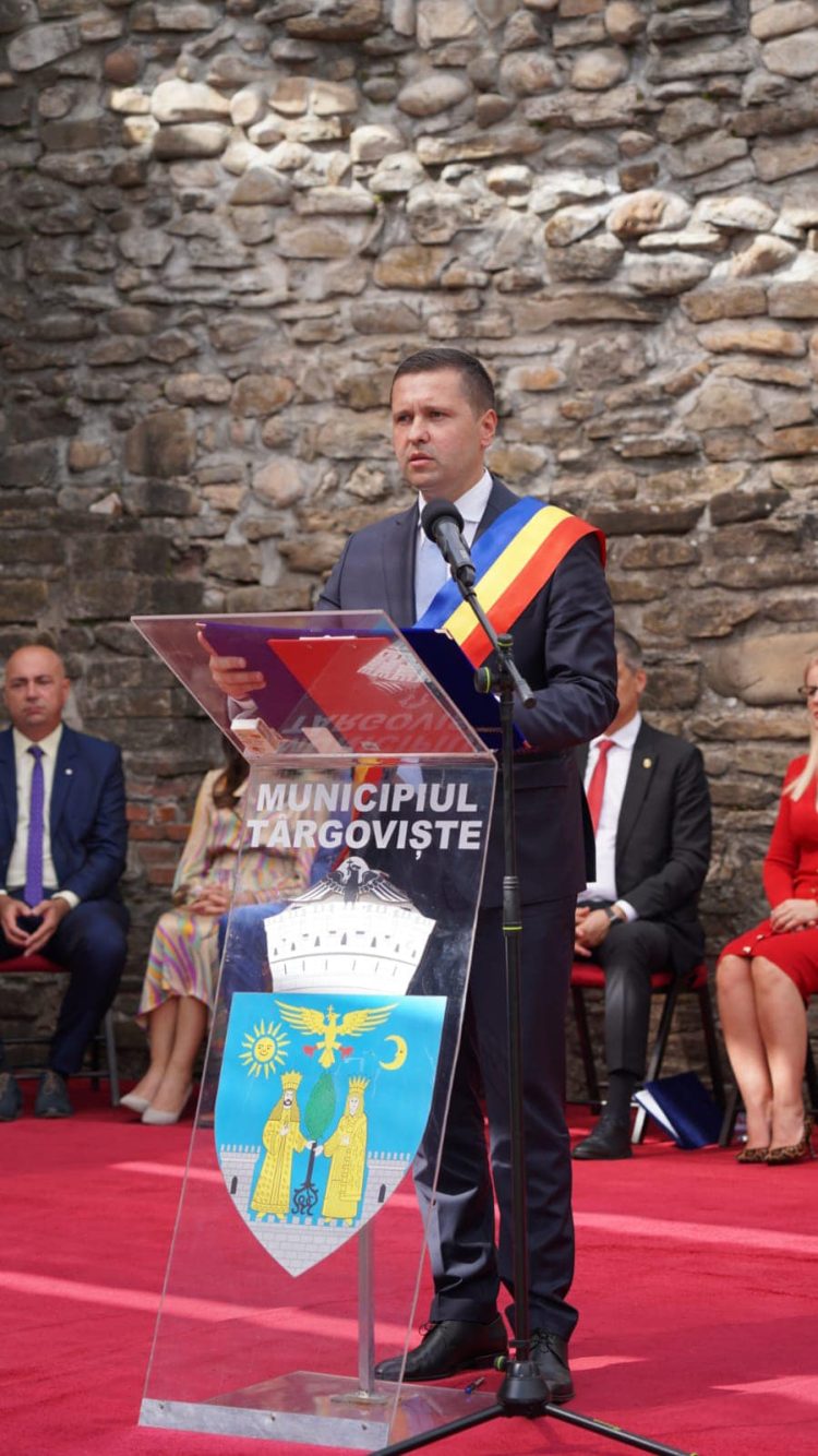 Mesajul Președintelui Consiliului Județean Dâmbovița, Corneliu Ștefan, de Ziua Municipiului Târgoviște