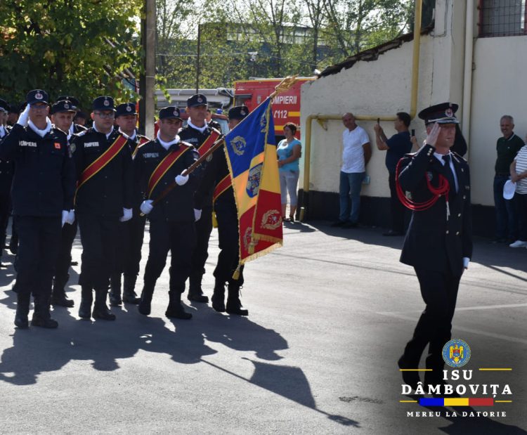 Ziua Pompierilor a fost sărbătorită la ISU Dâmbovița