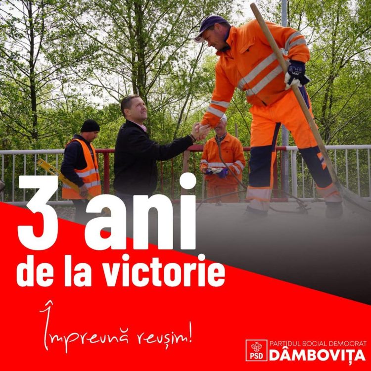 CORNELIU ȘTEFAN, PREȘEDINTE CJD DÂMBOVIȚA – Astăzi se împlinesc trei ani de când dâmbovițenii m-au ales în funcția de președinte al Consiliului Județean Dâmbovița