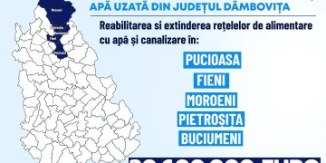 Vești bune pentru localitățile Pucioasa, Fieni, Moroeni, Pietroșița și Buciumeni!