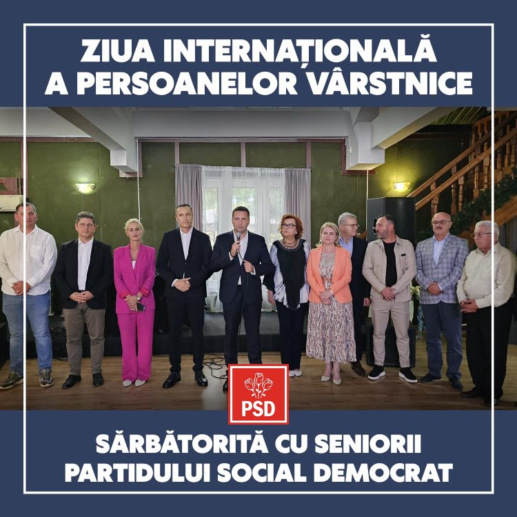 Întâlnire cu seniorii PSD Găești