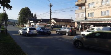 Accident rutier în orașul Pucioasa