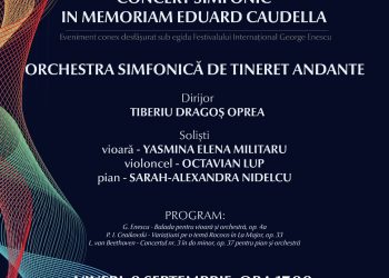 Orchestra Simfonică de Tineret „Andante” va susține un concert extraordinar în cadrul Zilelor Cetății Târgoviște 2023
