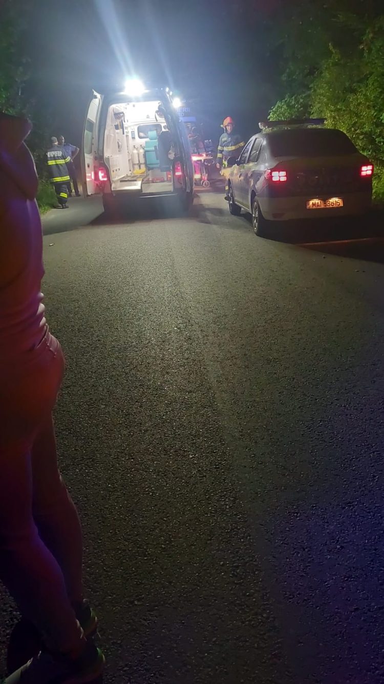 Accident în localitatea Vulcana-Băi
