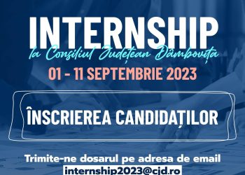 Au început înscrierile pentru Internship 2023