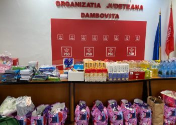 Organizația Femeilor Social-Democrate Dâmbovița vine în ajutorul familiilor din Crevedia