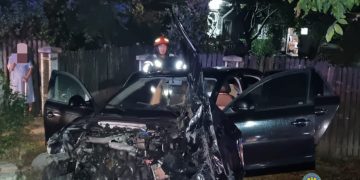 Accident rutier produs în Răzvad- Foto