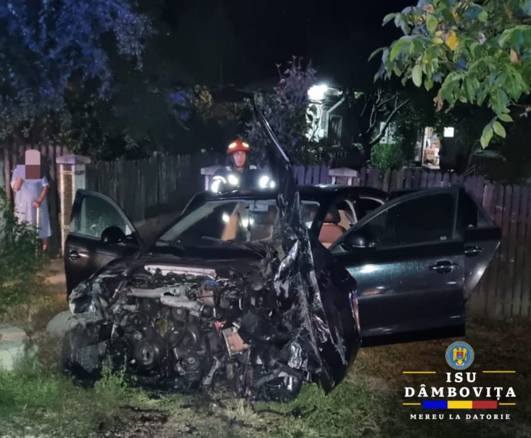 Accident rutier produs în Răzvad- Foto