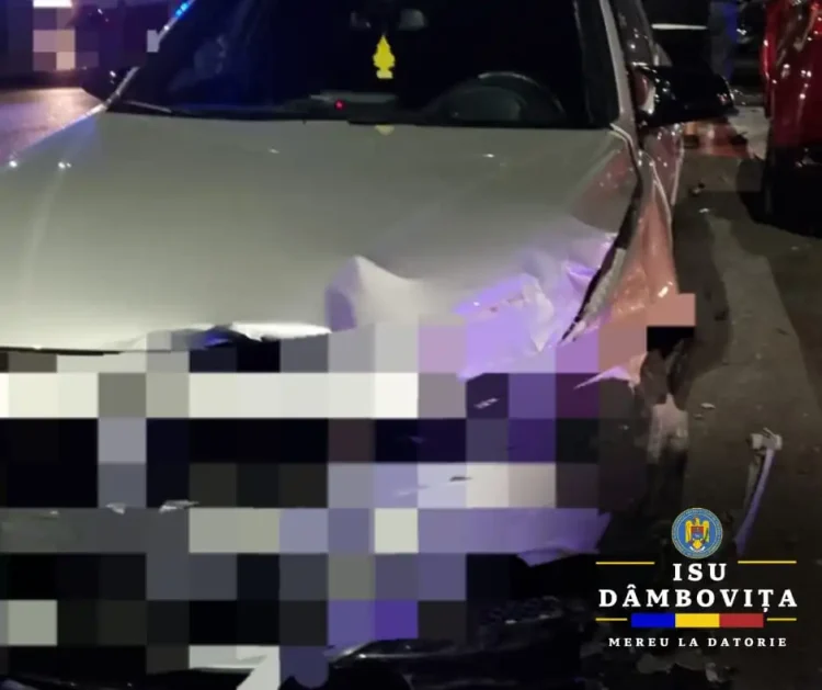 Accident grav în municipiul Târgoviște