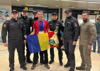 AUR ȘI BRONZ, PENTRU UN POLIȚIST ROMÂN, LA CAMPIONATUL EUROPEAN AL POLIȚIȘTILOR – „EUROPEAN POLICE & FIRE GAMES”