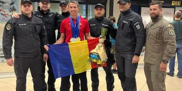 AUR ȘI BRONZ, PENTRU UN POLIȚIST ROMÂN, LA CAMPIONATUL EUROPEAN AL POLIȚIȘTILOR – „EUROPEAN POLICE & FIRE GAMES”