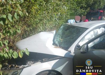 Accident rutier între localitățile Vulcana Pandele și Vulcana Bai.