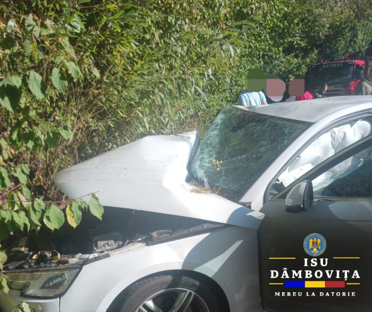Accident rutier între localitățile Vulcana Pandele și Vulcana Bai.