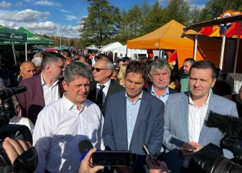 Președintele Consiliului Județean Dâmbovița, Corneliu Ștefan, prezent la târgurile de toamnă organizate în județ