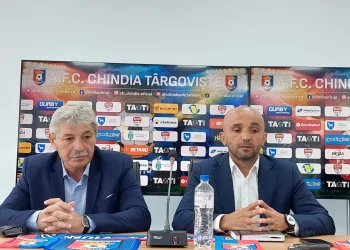 Noua conducere a Chindiei Târgoviște, la prima conferință de presă