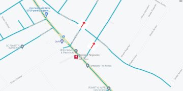 Lucrări ample pe str. „Calea București”, inclusiv în sensul giratoriu situat la intersecția  cu str. „Petru Cercel”