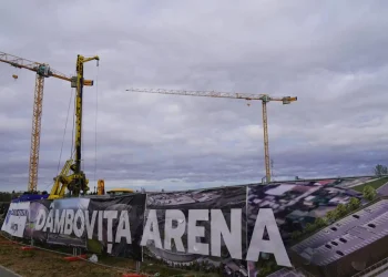 „Dâmbovița Arena”, noua casă a sportului dâmbovițean, a prins contur!