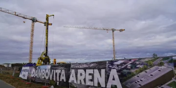„Dâmbovița Arena”, noua casă a sportului dâmbovițean, a prins contur!