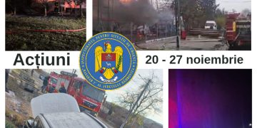 În perioada 20 noiembrie  – 27 noiembrie 2023, echipajele de intervenţie din cadrul Inspectoratului pentru Situaţii de Urgenţă „Basarab I” al judeţului Dâmboviţa au acționat la 2️⃣2️⃣5️⃣ evenimente