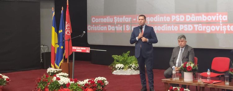CORNELIU ȘTEFAN – PSD Târgoviște este cea mai puternică organizație social-democrată din Dâmbovița!