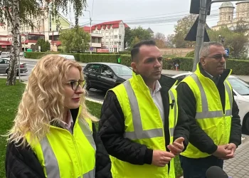 Conducerea Primăriei a marcat finalizarea lucrărilor de reabilitare de pe bulevardul Libertății