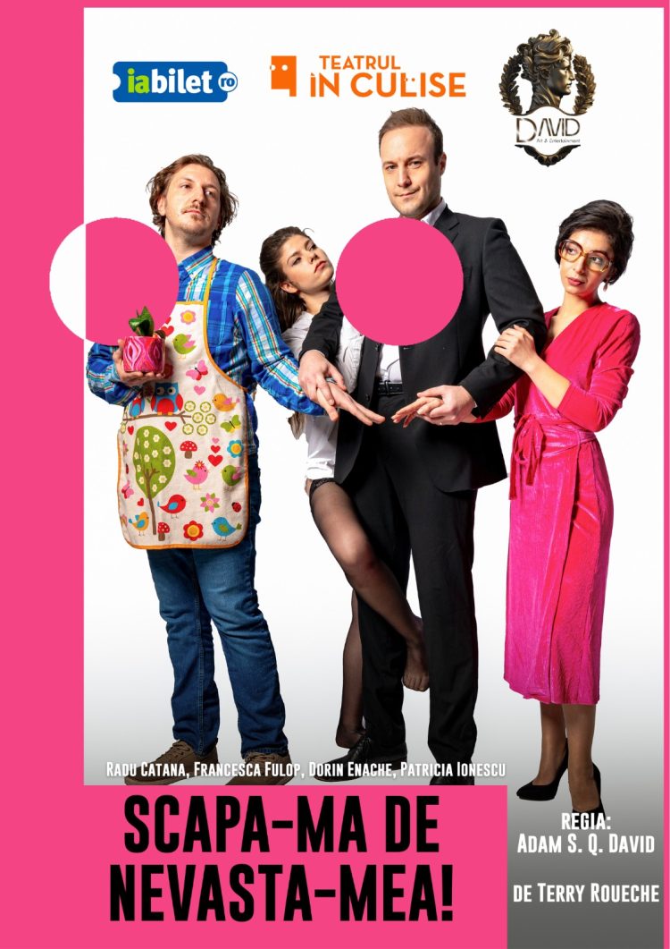 „Scapă-mă de nevastă-mea” – de Terry Roueche 11 decembrie 2023, ora 19:00, la Cinematograful Independența