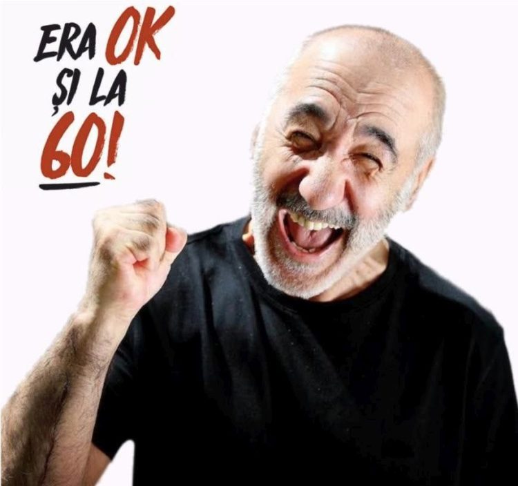 ,,Era ok și la 60”! Veniți la Teatrul Tony Bulandra, joi, 16 noiembrie, la ora 19 și vă veți convinge că râsul nu are vârstă!