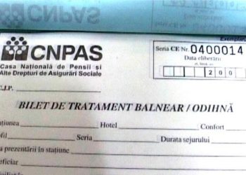 116 bilete de tratament balnear pentru pensionari – Seria 17